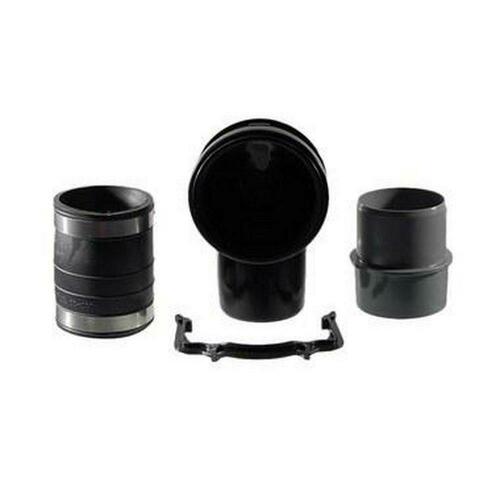 Toto THU343 Black Plastic Outlet Assembly for WT151M WT152M, 2 x 4 in.