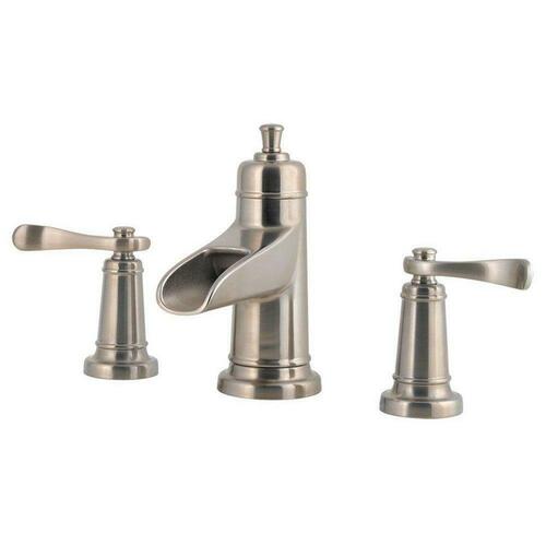 Pfister LF-049-YW2K Two Handle Widespread Bathroom Sink Faucet in Brushed Nickel