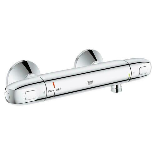 Grohe 34150003 Two Handle Thermostatic Valve Trim with Volume Control, StarLight Chrome