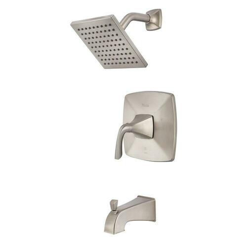 Pfister LG89-8BSK Brushed Nickel Single-Function Bathtub Shower Faucet (Trim Only)