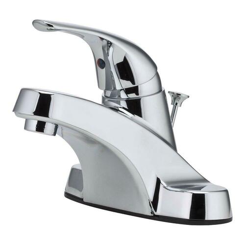 Pfister LG142-8000 Polished Chrome Single Handle Centerset Bathroom Sink Faucet