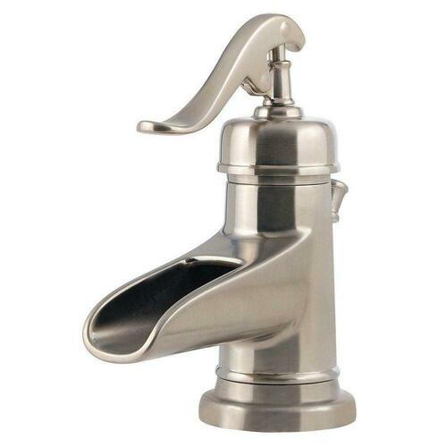Pfister LF-M42-YPKK Brushed Nickel Single Handle Centerset Bathroom Sink Faucet