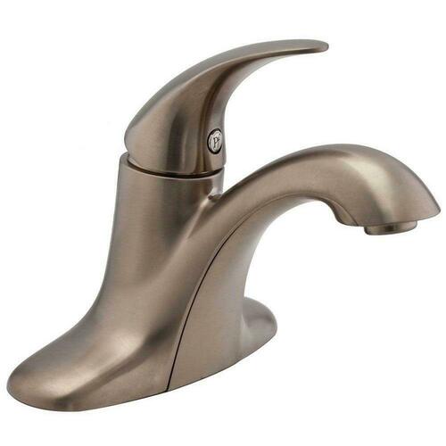 Pfister LJ142-SR0K Brushed Nickel Single Handle Centerset Bathroom Sink Faucet