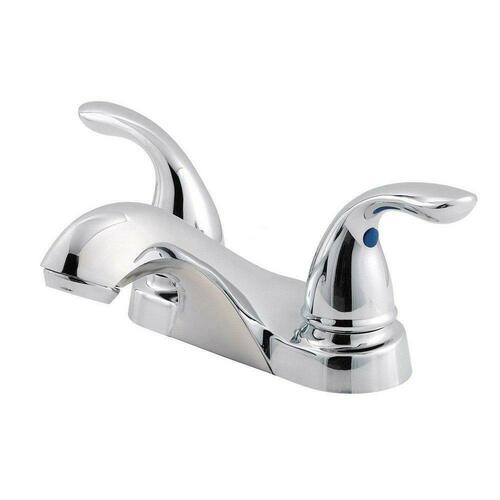 Pfister LJ143-610C Polished Chrome Two Handle Centerset Bathroom Sink Faucet