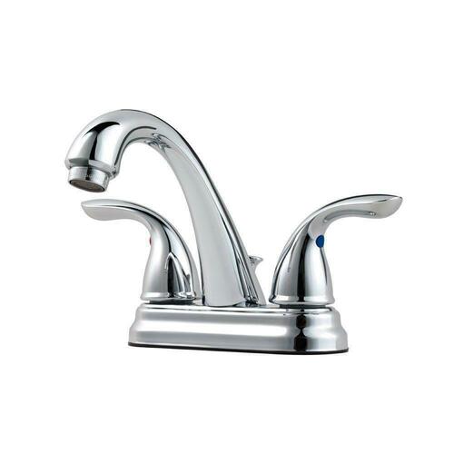 Pfister LG148-7000 Polished Chrome Two Handle Centerset Bathroom Sink Faucet
