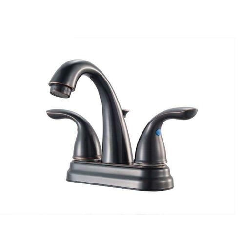 Pfister LG148-700Y Tuscan Bronze Two Handle Centerset Bathroom Sink Faucet