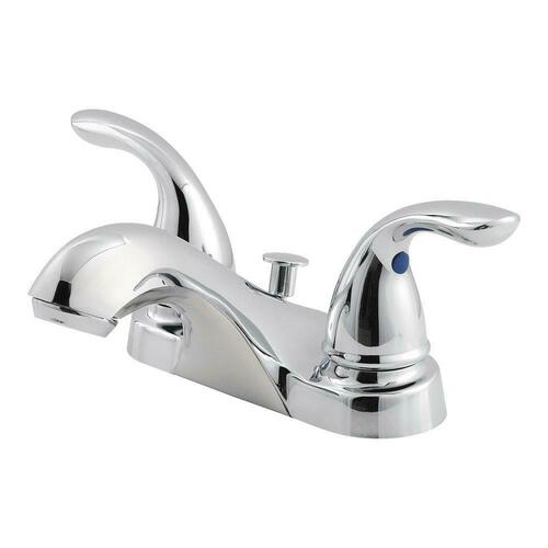 Pfister LG143-6100 Polished Chrome Two Handle Centerset Bathroom Sink Faucet