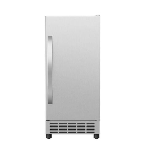 Edgestar IB450SSP 25 lb Stainless Steel Ice Maker - 32.6 in.