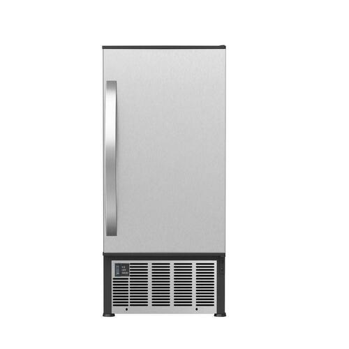 Edgestar IB450SS 25 lb Stainless Steel Ice Maker - 32-3/5 in.