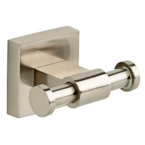 Liberty Hardware MAX35-SN Satin Nickel 2-Hook Robe Hook