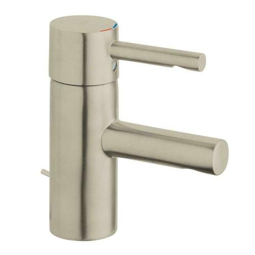 Grohe 32216ENA Monoblock Bathroom Sink Faucet, Single Handle, Brushed Nickel
