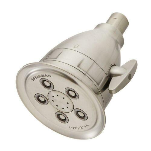Speakman S-2005-HBFBN Brushed Nickel Multi-Function Showerhead Intense, Needle Pulsating Spray