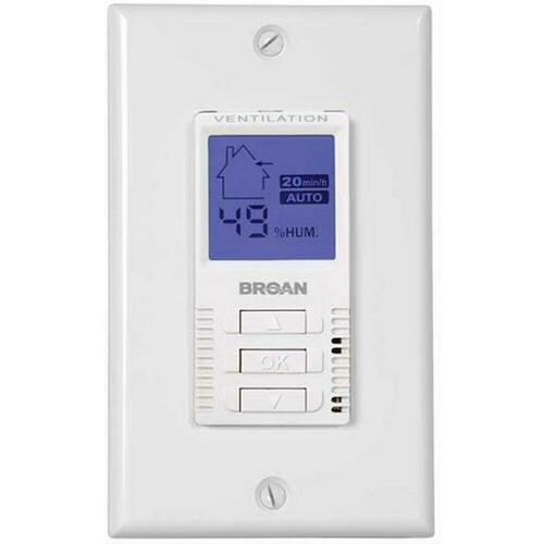 Broan NuTone VT7W ERV100S Fresh Air System 120V HVAC Fan Control
