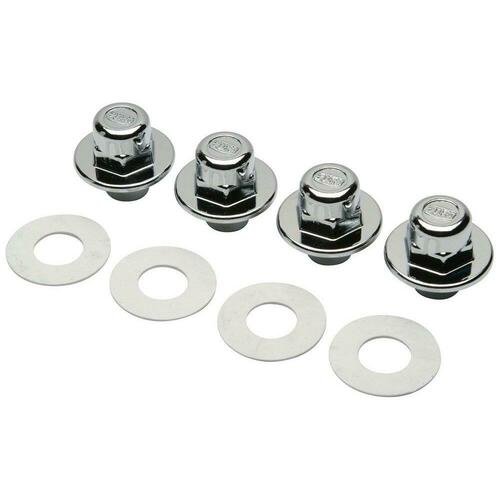 Zurn Z5610-NUT-EXT-KIT Extended Acorn Nut with Washer - 4 Pack
