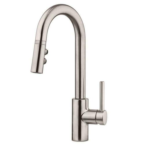 Pfister LG572-SAS Stainless Steel Single Handle Pull Down Bar Faucet