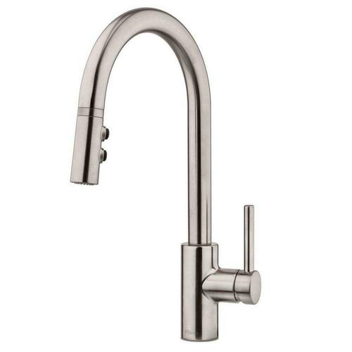 Pfister LG529-SAS Stainless Steel Single Handle Pull Down Kitchen Faucet