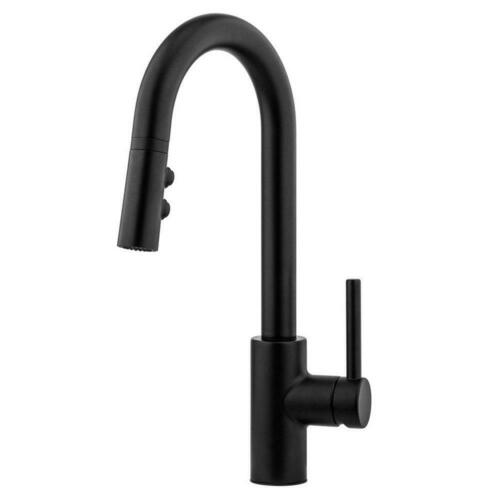 Pfister LG572-SAB Matte Black Single Handle Bar Faucet