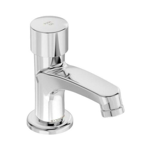 Symmons SLS-7000 Polished Chrome Single Handle Metering Bathroom Sink Faucet