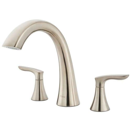 Pfister RT6-5WRK Brushed Nickel Two Handle Roman Tub Faucet (Trim Only)