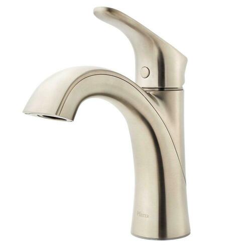 Pfister LG42-WR0K Brushed Nickel Single Handle Centerset Bathroom Sink Faucet