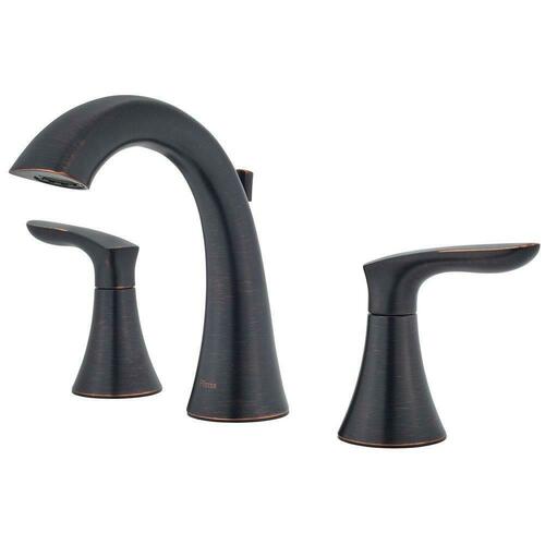 Pfister LG49-WR0Y Two Handle Widespread Bathroom Sink Faucet in Tuscan Bronze