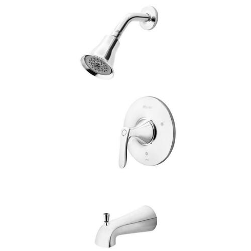 Pfister LG89-8WRC Polished Chrome Single Handle Bathtub Shower Faucet Trim Only