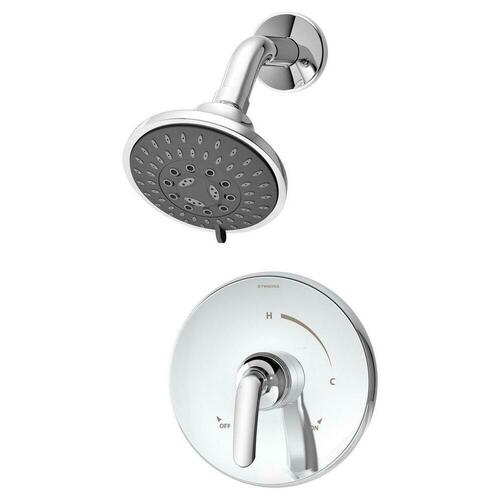 Symmons 5501-1.5-TRM Polished Chrome Single Handle Multi-Function Shower Faucet Trim Only