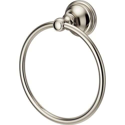 Pfister BRB-TB0D Polished Nickel Round Closed Towel Ring