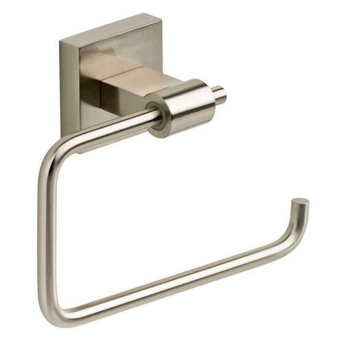 Liberty Hardware MAX50-SN Satin Nickel Horizontal Wall Mount Toilet Tissue Holder