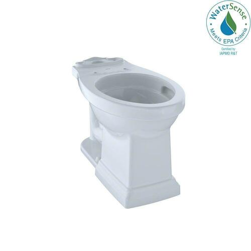 Toto C404CUFG#01 Cotton Elongated Toilet Bowl