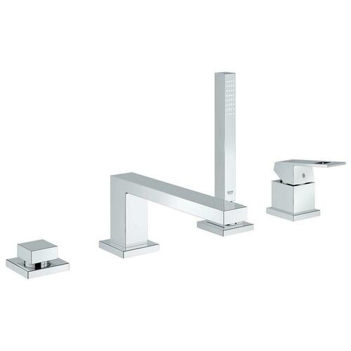 Grohe 19897001 Single Handle Roman Tub Faucet with Hand Shower - StarLight Chrome