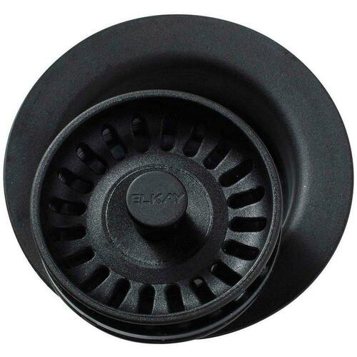 Elkay LKQD35CA Caviar Plastic Disposer Flange with Basket Strainer Stopper
