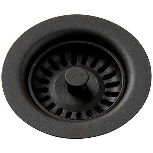 Elkay LKQS35MC Mocha Plastic Disposer Flange with Basket Strainer Stopper