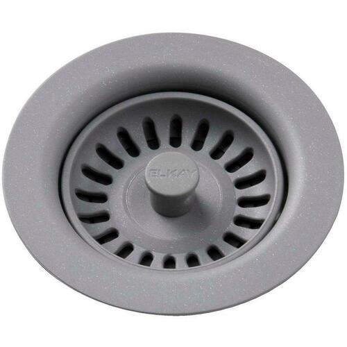 Elkay LKQS35GS Greystone Plastic Disposer Flange with Basket Strainer Stopper