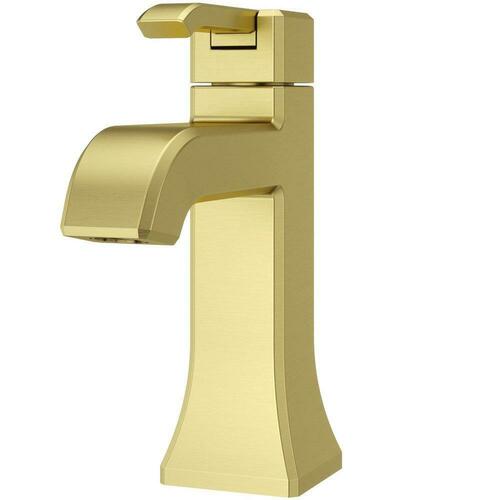Pfister LG42-FE0BG Brushed Gold Single Handle Monoblock Bathroom Sink Faucet