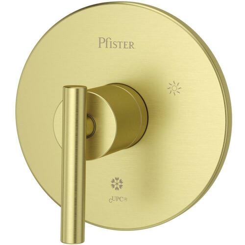Pfister R89-1NCBG Brushed Gold Single Handle Pressure Balancing Valve Trim