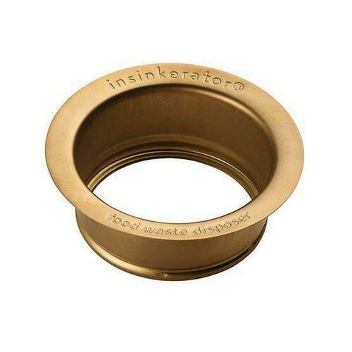 InSinkErator 77677 Brushed Bronze Steel Flange
