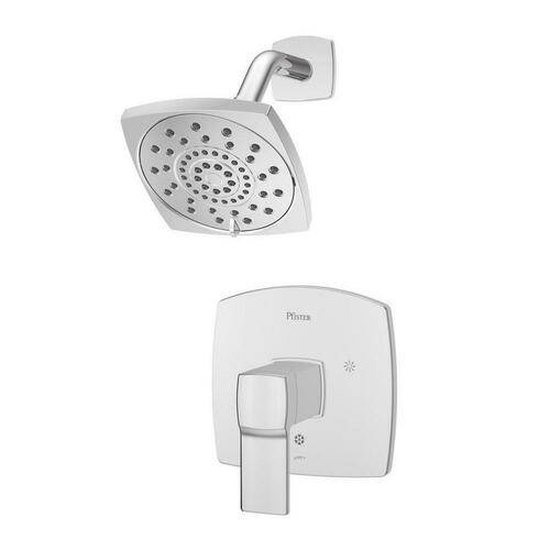 Pfister LG89-7DAC Polished Chrome Single Handle Multi-Function Shower Faucet Trim Only