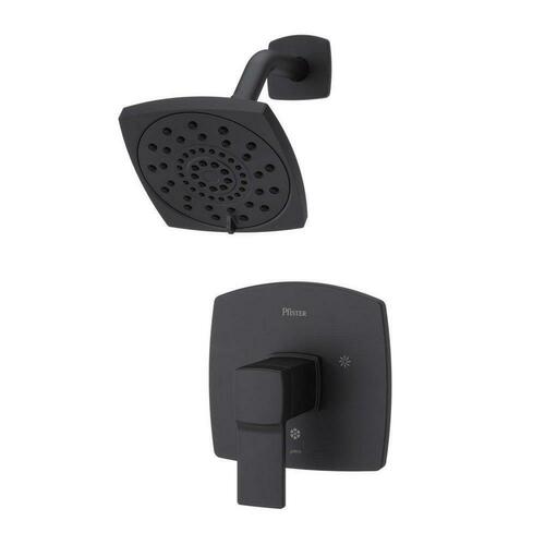 Pfister LG89-7DAB Matte Black Single Handle Multi-Function Shower Faucet (Trim Only)