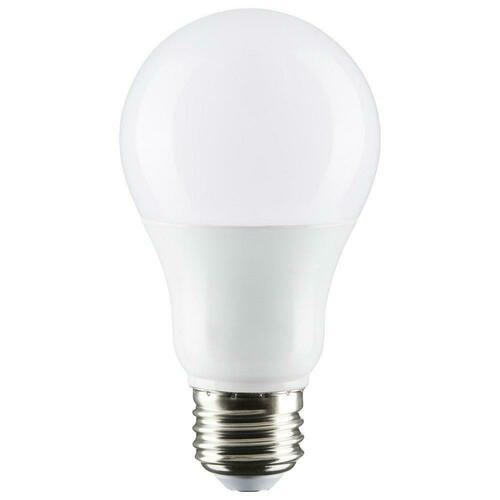 Satco S29837 60W A19 Dimmable LED Light Bulb, Frosted, Medium E-26 Base, 4-1/3 in.