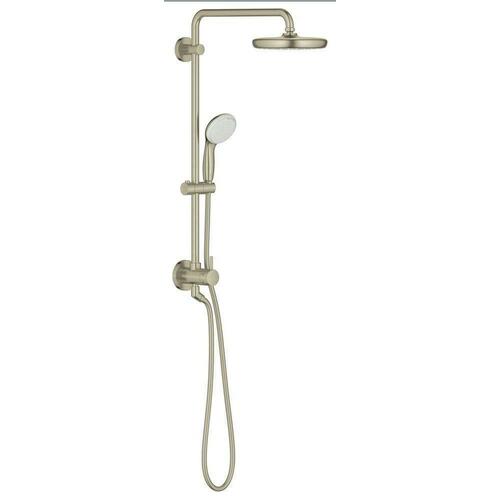 Grohe 26123EN1 Single Handle Shower System, StarLight Brushed Nickel