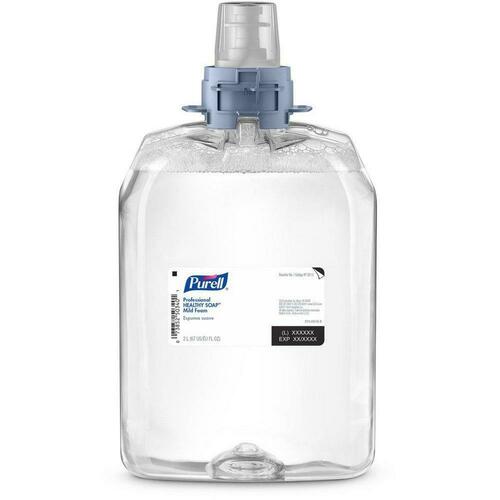 Gojo 5213-02 2000 ml Fragrance Free Mild Foam Hand Soap (Case of 2)
