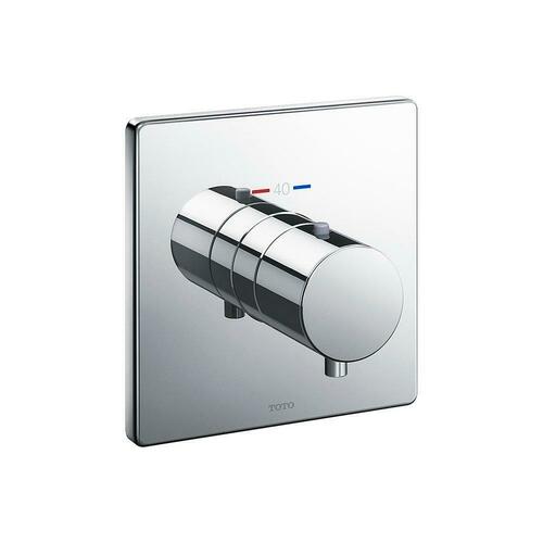 Toto TBV02401U#CP Polished Chrome Brass Valve Trim for MiniUni TBN01001U