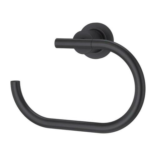 Pfister BRB-NC1B Matte Black Rectangular Open Towel Ring
