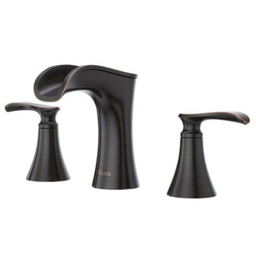 Pfister LF-049-JDYY Tuscan Bronze Two-Handle Widespread Bathroom Sink Faucet