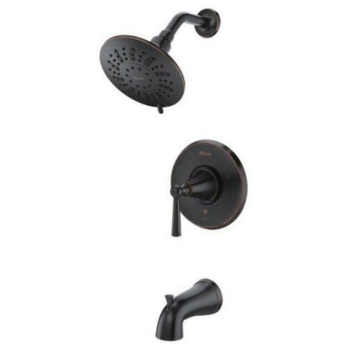 Pfister LG89-8GL1Y Tuscan Bronze Single Handle Multi-Function Bathtub Shower Faucet (Trim Only)