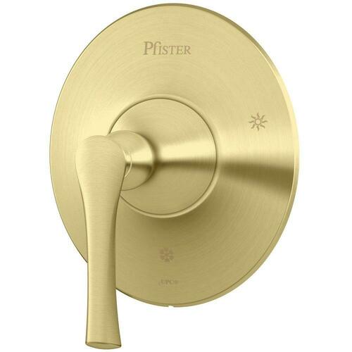 Pfister R89-1RHBG Brushed Gold Single Handle Pressure Balancing Valve Trim