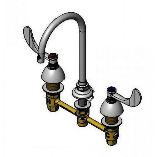 T&S Brass B-2866-05FC15 Concealed Widespread Faucet, 8