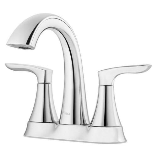 Pfister LG48-WRPC Polished Chrome Two Handle Centerset Bathroom Sink Faucet