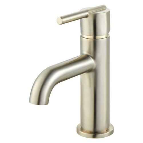Pfister LG42-BI0K Brushed Nickel Single Handle Monoblock Bathroom Sink Faucet
